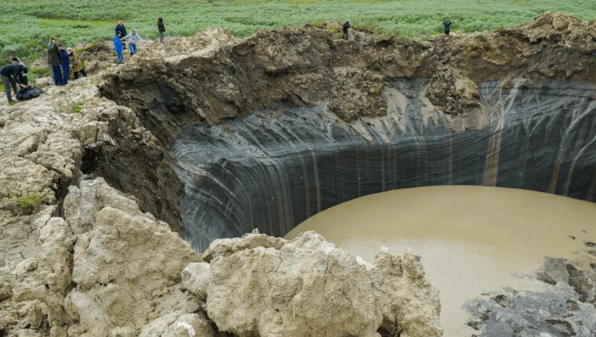 Holes in Siberia