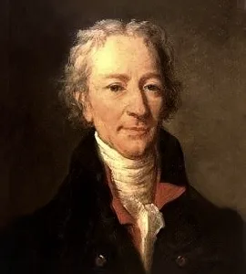 Engraved portrait of the eighteenth-century French geologist Déodat de Dolomieu