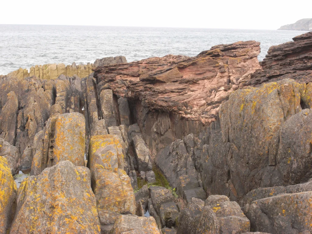 Hutton's Unconformity at Siccar Point, the outcrop that anchors geology explained as the reading of deep time